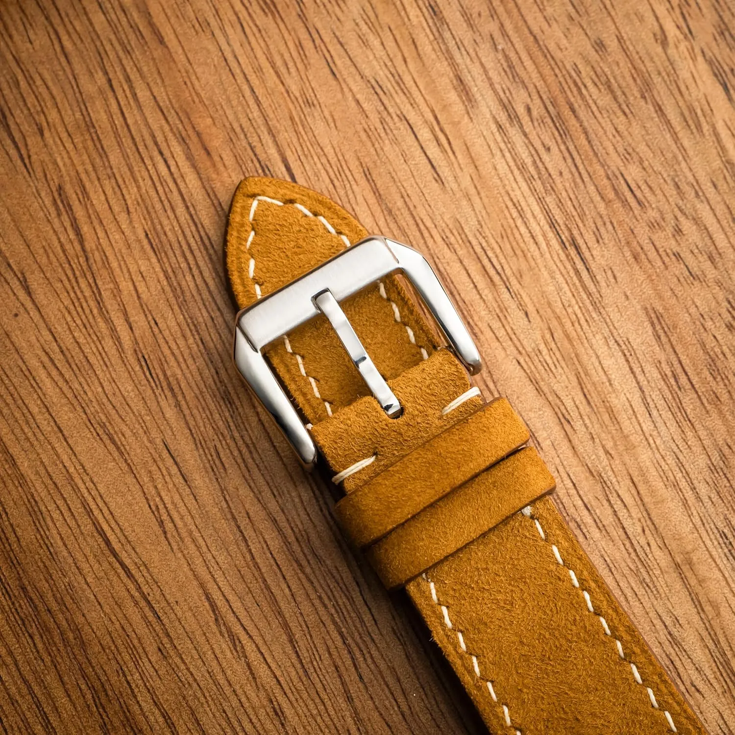 Watch Strap mar advisory tribute - 18mm, 19mm, 20mm, 21mm, 22mm Watches Replacement Band Suede Leather handmade Quick-Release Watch Band - Italian Genuine Mens 