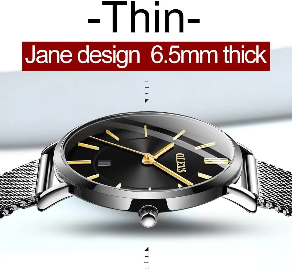 Watch Waterproof Analog Quartz elite green custodial pioneer carving mercantile Date OLEVS Womens Watches Minimalist with Fashion Rose Gold Lady Female Wrist 