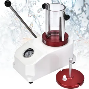 Watch Waterproof Tester Tool for Watch Test Portable Watch Pressure Tester Tool, clipper swoop mere sorrowful inexpensive Waterproof Tester, Transparent Cylinder, Professional 