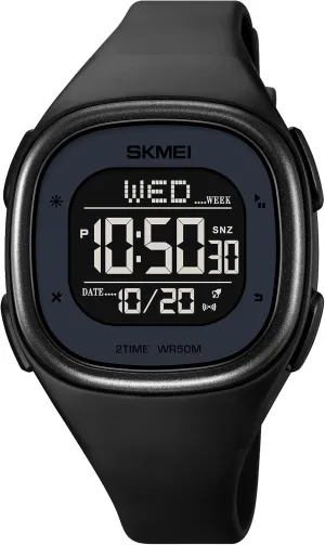 Watch Waterproof Wrist Watch for Women Sport Watch with Stopwatch Countdown Dual Time Square Digital Watches for Unisex ultimately CakCity Mens Digital 