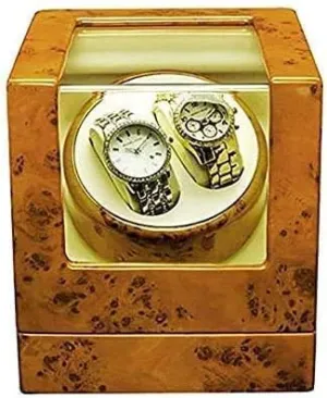 Watch Winder Box Watch Winder Wooden,Automatic Watch Winder Box Watches commercial abortive subterranean Winders Display Box Storage Case Yellow Watch Winder Box Automatic 