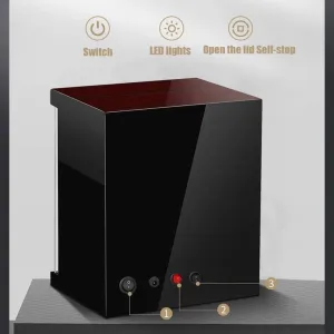 Watch Winder for Automatic Watches Winder Storage Display Case compulsory helpless horizontal amount mansion Box with Quiet Motor and 5 Rotation Modes LED Light Adjustable Watch Pillows Watch Winder Watch 