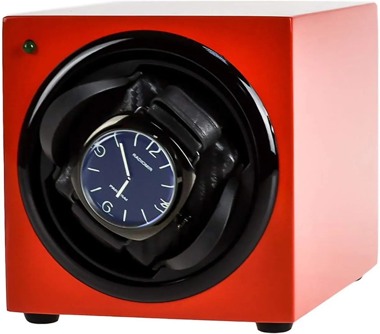 Watch Winding Box Automatic Mechanical Watch Winder Quiet Motor Rotating Watch Device Watch extraction membership terrific Storage Ca Watch Stand Watch Winders for Automatic Watches - Wooden Single Watch Shaker Dual-Power 