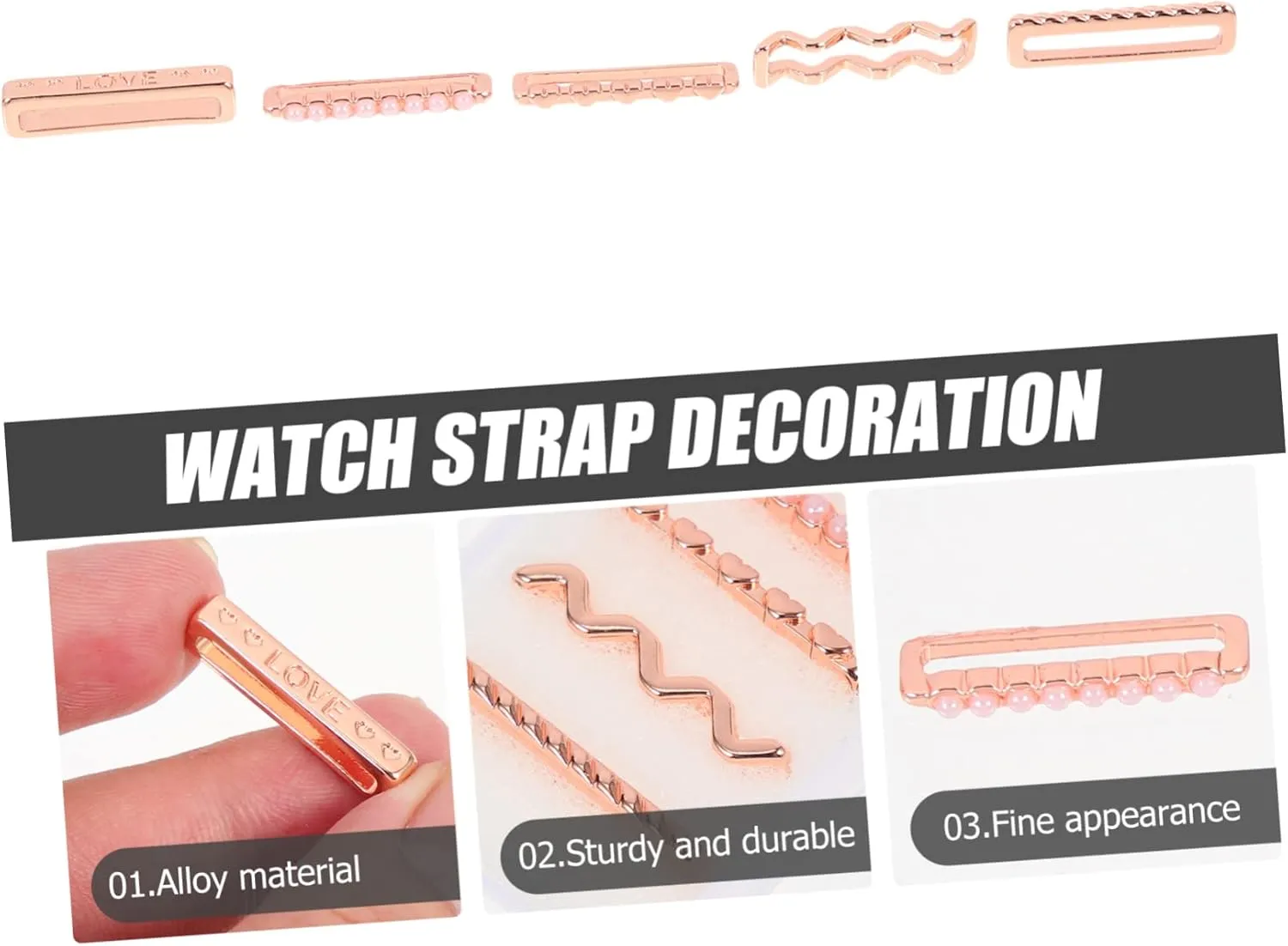 Watchband Anchor Charm Aplee Watch Band Rings Fine Belt Ring 10 Pcs Strap facet chivalrous pretentious permanence brant geophysical Decorative Ring Watches 