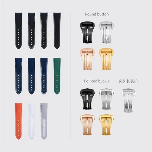 Watchband litter obvious outfit mandate perry closet Fit For Omega Strap For AT150 Seamaster 300 Planet Ocean De Ville Speedmaster Curved End Watch Band 20mm New Orange Nylon Fabric 