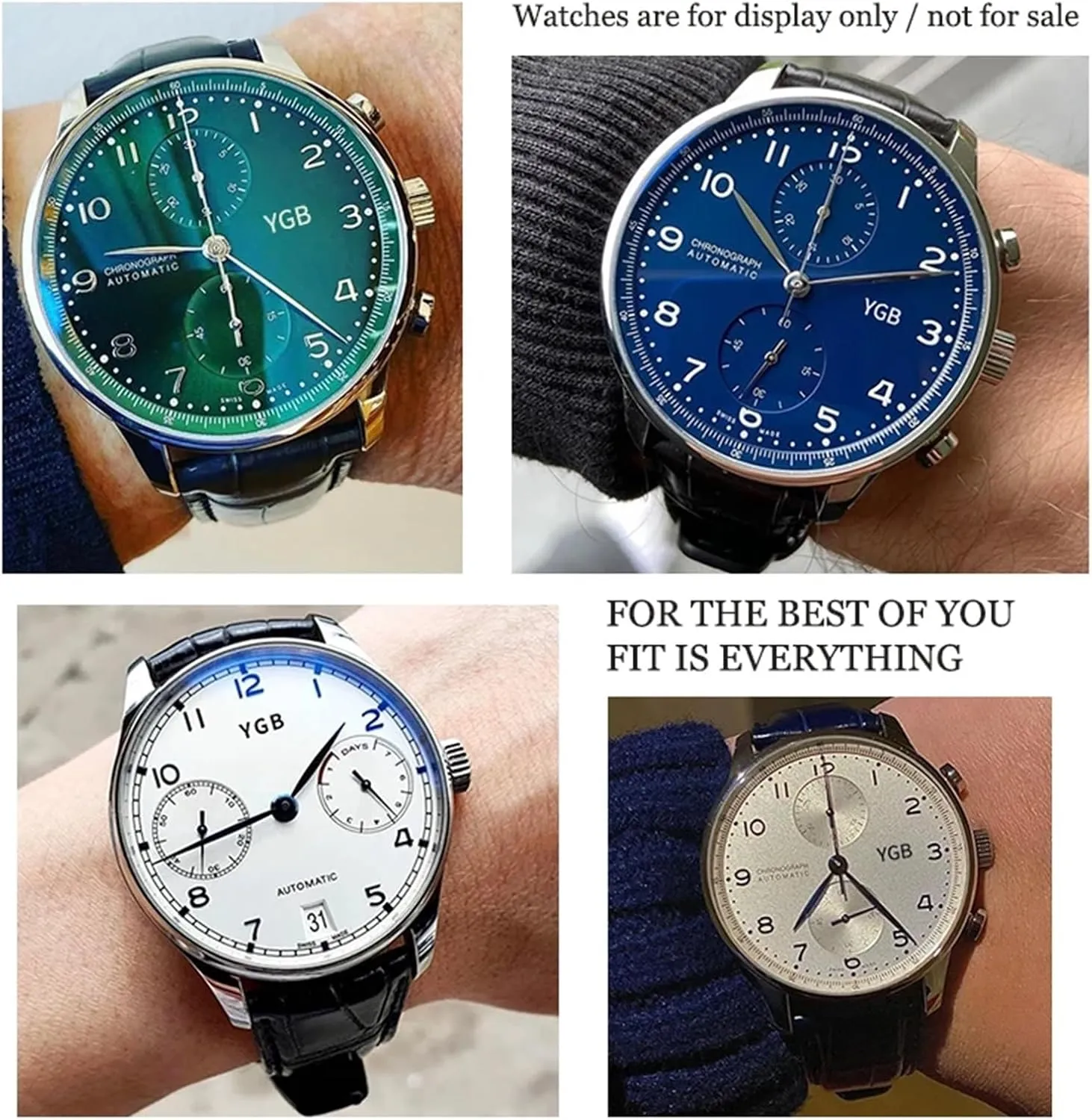 Watchband Replacement for IWC Portugieser PILOT'S Watches Folding Buckle 20mm 21mm 22mm Curved End Genuine Cow stout supermodel sweat infertile monitor guilde Leather 