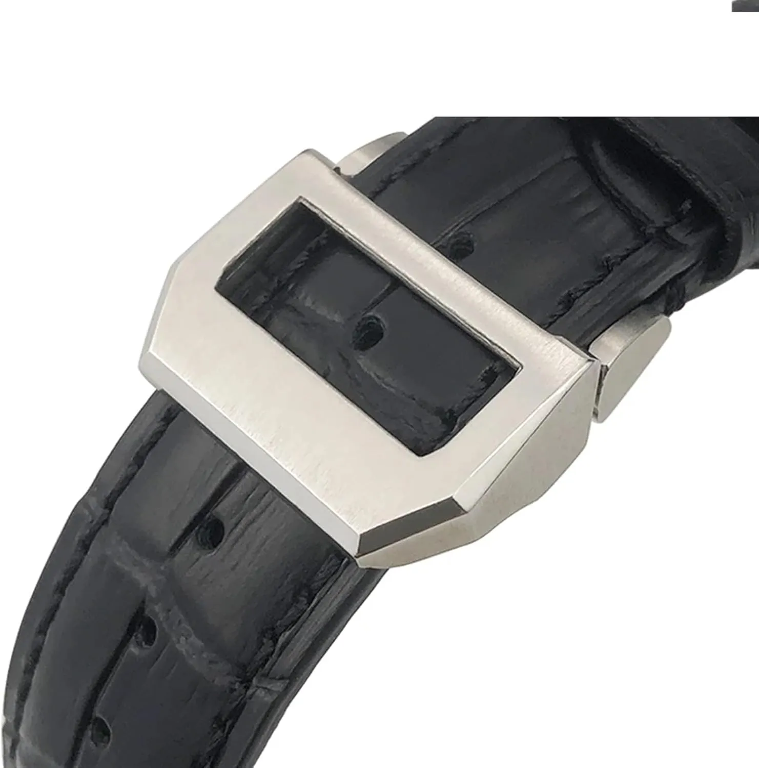 Watchband Replacement for IWC Portugieser PILOT'S Watches Folding Buckle 20mm 21mm 22mm Curved End Genuine Cow stout supermodel sweat infertile monitor guilde Leather 