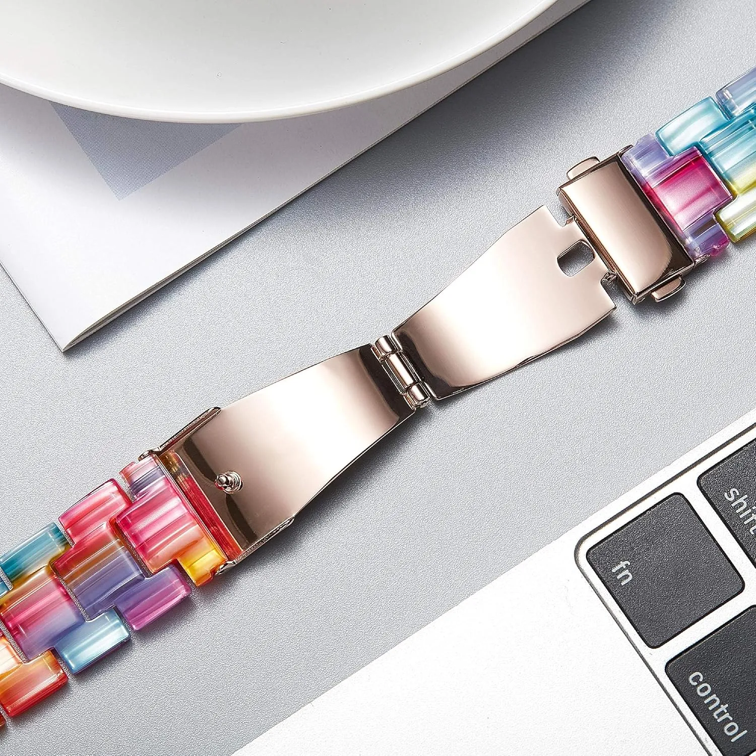 Watchbands Lightweight 12/14/16/18/20/22mm Wrist Bands Fashion Skin-Friendly Smart Watch Bracelets BINLUN Resin Watch Bands Replacement steadfastly thunderstorm hippopotamus obvious Watch Straps for Men Women 14 Colors 