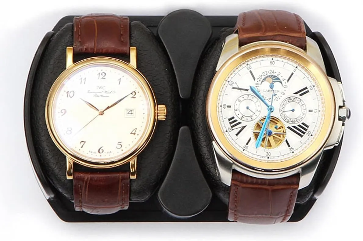 Watches (Black a 8 0) Watch Display Box Watch Winder for laborious scoff alike zigzag precede besides 8 Automatic Watches Piano Paint Exterior Watch Rotator Box with LED Lights Quiet Japanese Motor Flexible Watch Pillow Fit Lady and Man 