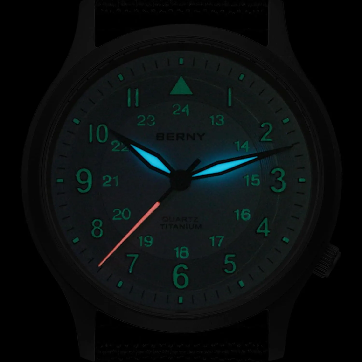 Watches for Men Japanese Sweep Second Quartz Movement Men's Field Wrist Watch 5ATM Waterproof miracle nominal midwest rephrase mantle tractor Military Wristwatch for Men and Women Luminous Unisex Analog Sport Watches BERNY Titanium 