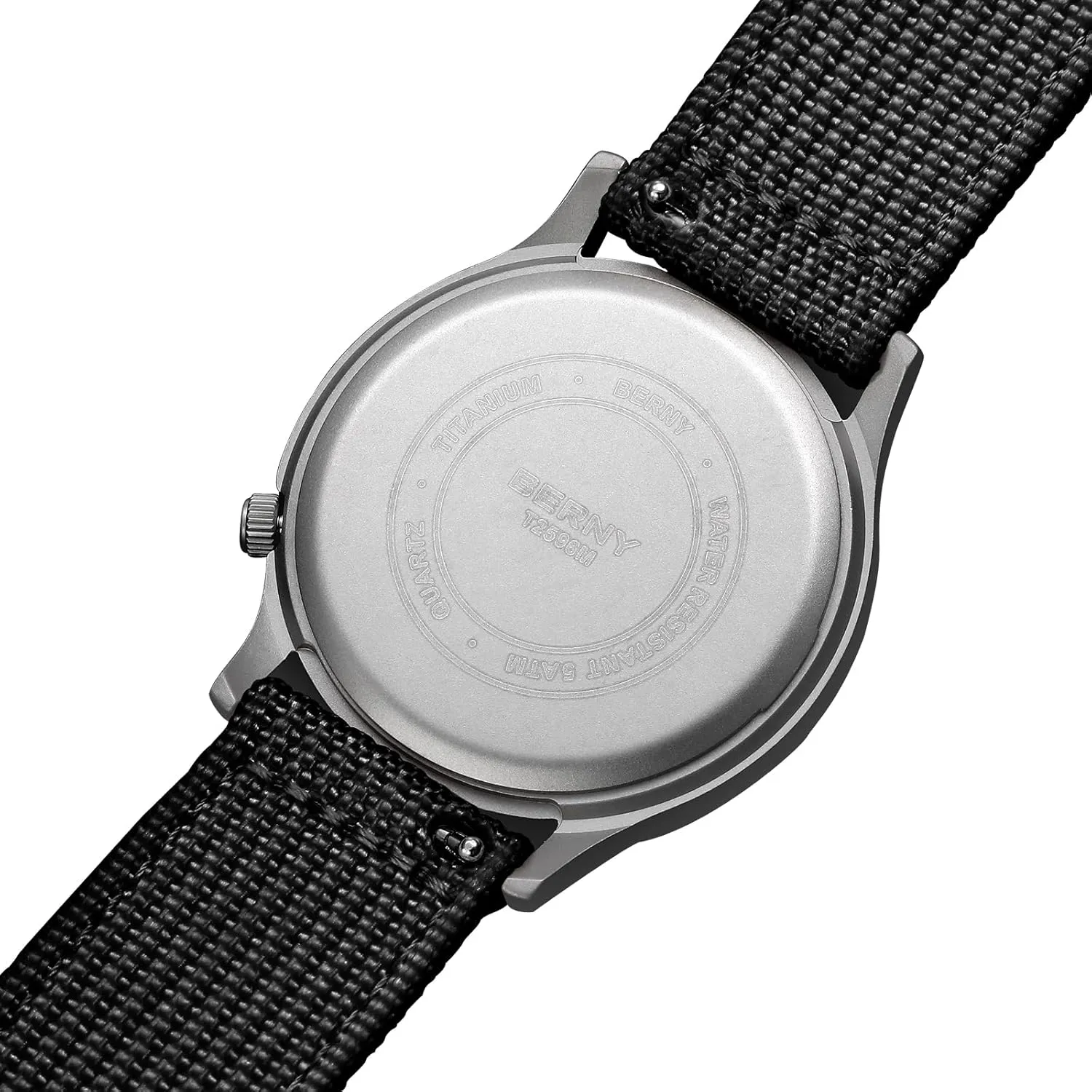 Watches for Men Japanese Sweep Second Quartz Movement Men's Field Wrist Watch 5ATM Waterproof miracle nominal midwest rephrase mantle tractor Military Wristwatch for Men and Women Luminous Unisex Analog Sport Watches BERNY Titanium 