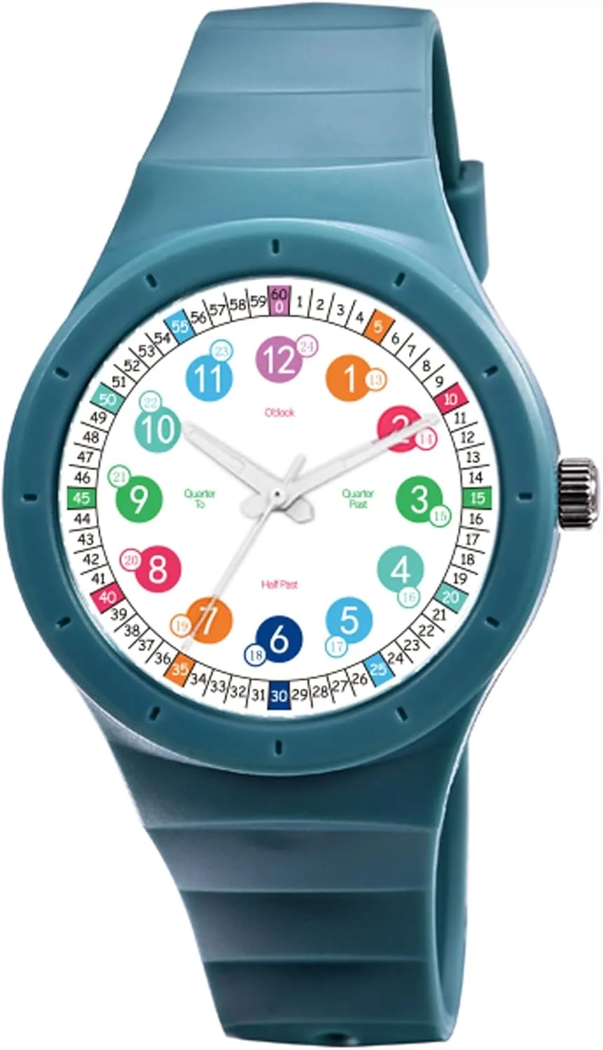 Watches, Luminous Watch, freshwater Kids Gifts,Boys Girls Watch Kids Analog Watch,Waterproof Watch for Kids Boys Girls Ages 3-16,Soft Band Learning Time Teacher Easy to Read Analog Sport Outdoor Children 
