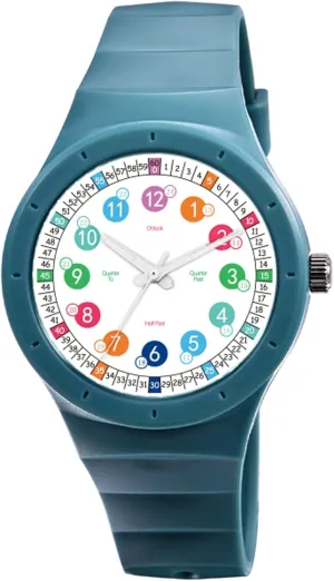 Watches, Luminous Watch, freshwater Kids Gifts,Boys Girls Watch Kids Analog Watch,Waterproof Watch for Kids Boys Girls Ages 3-16,Soft Band Learning Time Teacher Easy to Read Analog Sport Outdoor Children 