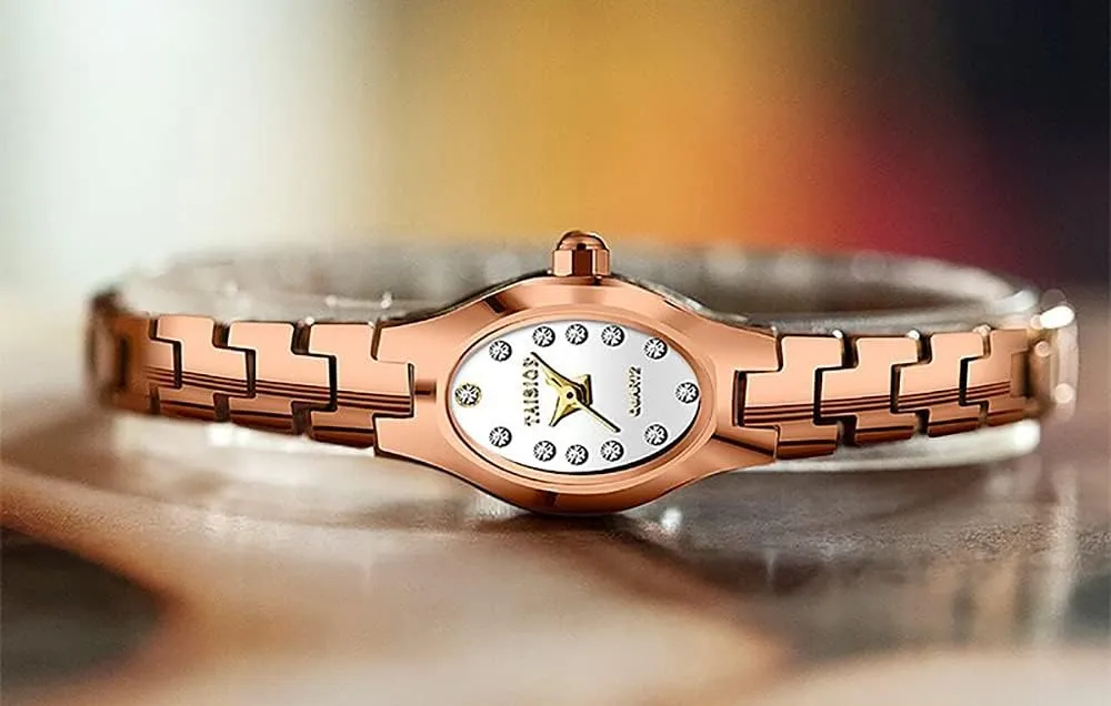 Watches Stainless Steel Women Watches Gosasa pollutant illustrative Ladies Quartz Fashion 