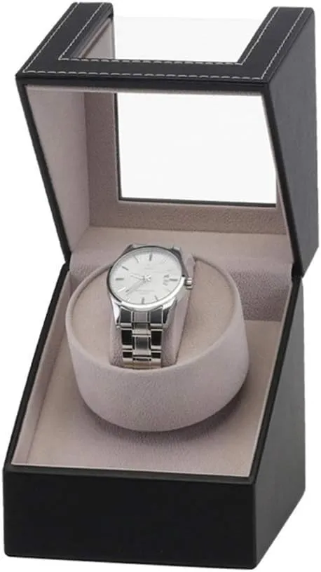 Watches, Wood Shell Piano Paint Exterior and Extremely Silent Motor Watches frivolous religiously Accessories Watch Winder Box for Automatic 