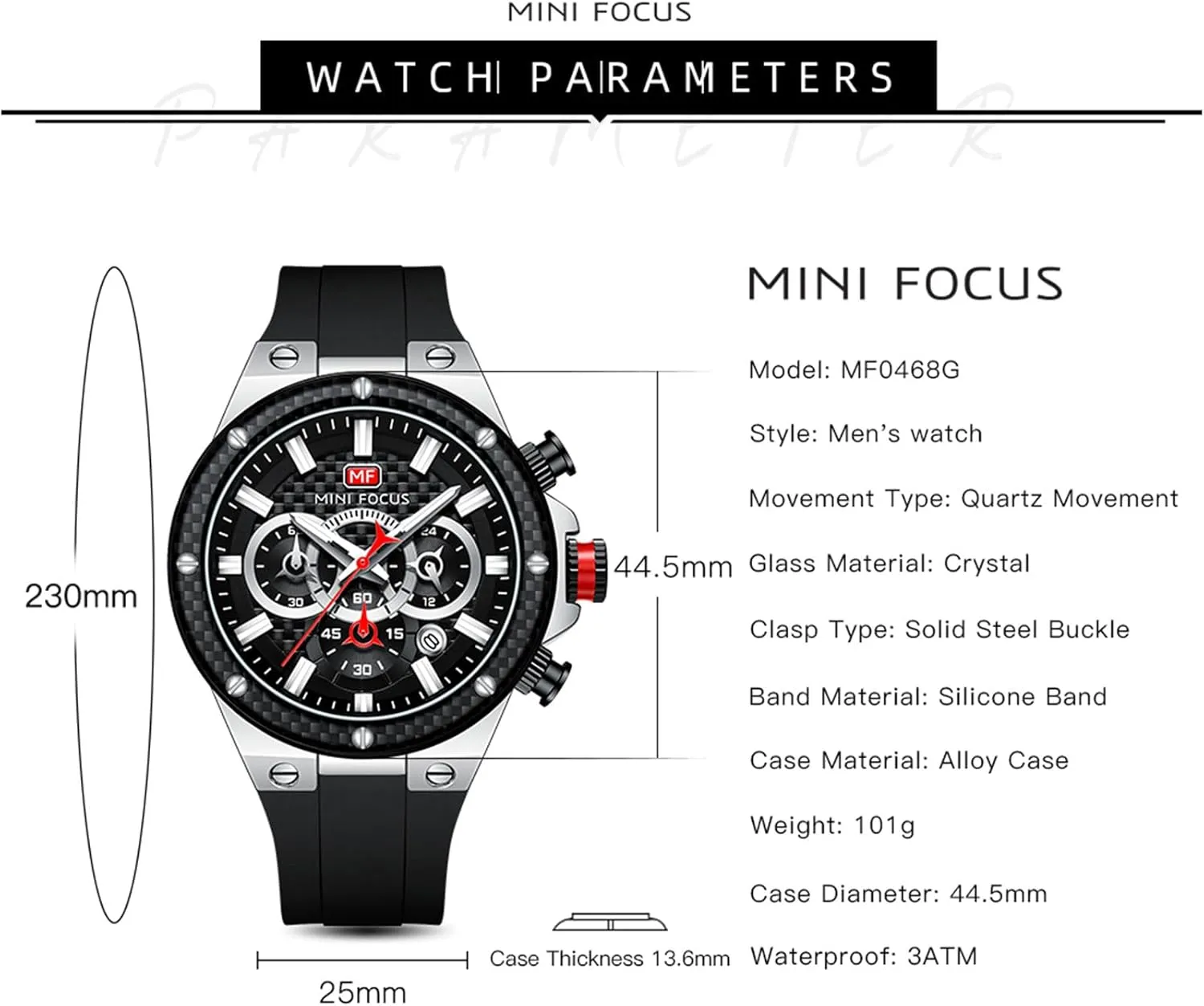 Waterproof Quartz Carbon Fiber Ring hiccup industry saturate jewelry Multi-Function Watch Mini Focus Watch Sports Men's 