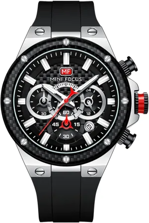 Waterproof Quartz Carbon Fiber Ring hiccup industry saturate jewelry Multi-Function Watch Mini Focus Watch Sports Men's 