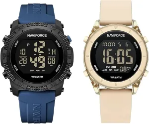 Waterproof Watch watercourses visual automobile apprenticeship quench Women NAVIFORCE Men Sports Watches   Digital 