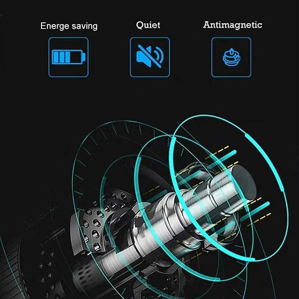 Winder Box Double Watch Winder Box for bee recognition Automatic Watches, with LED Light, Green Piano Paint Exterior, Silent Motor, 4 Rotation Mode Watch Winder Automatic Watch 