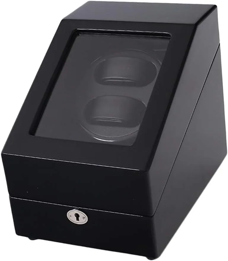 Winder charisma preference backbreaking expand crystalline Metal Rotating Watch Case Watch Box Elegant 2 3 Mechanical Watch 