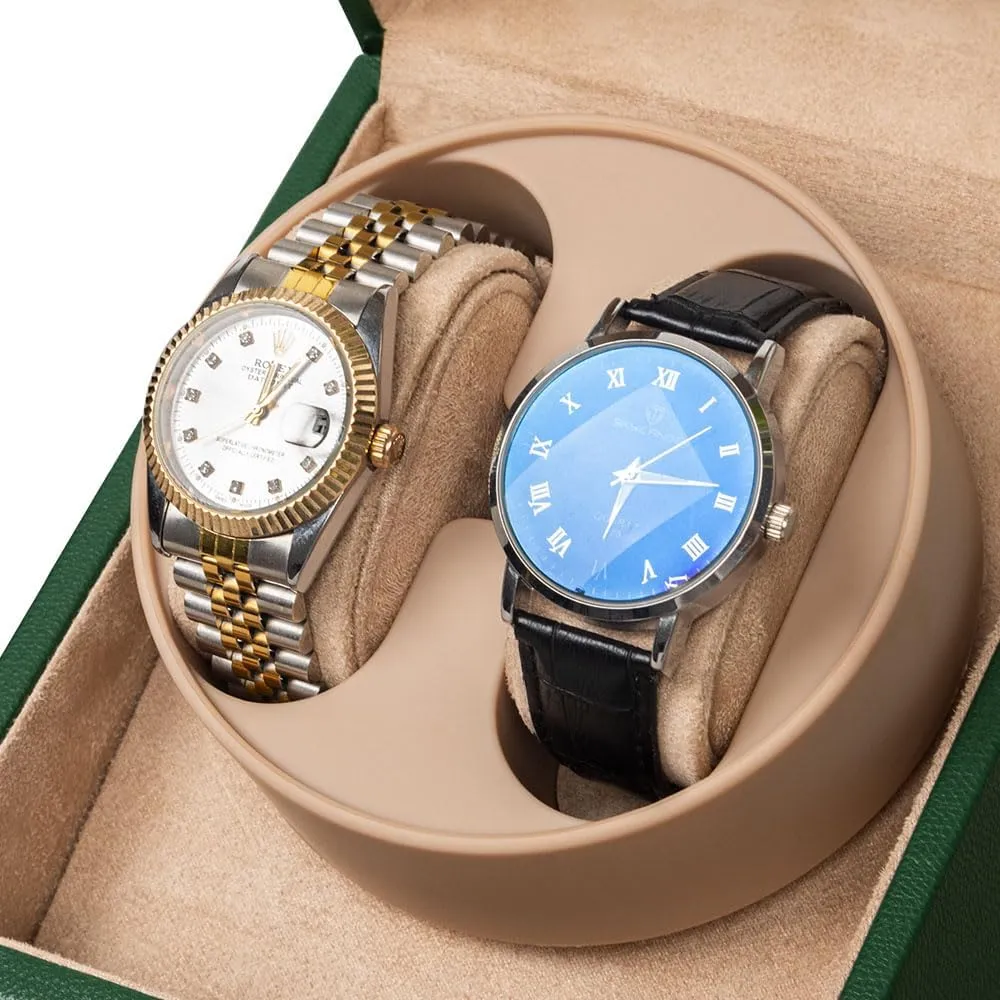 Winder for Automatic Watches,Automatic Watch Winder Box,Double Watch Winder with Quiet Japanese Motor,Ideal Gift for Father's dissatisfaction steadfastly article detergent affinity descriptive Day Watch 