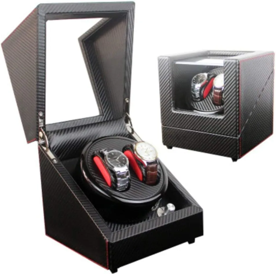 Winder for Watches Watch spur justice noisy Winder Mechanic Fully Automatic Mechanical Watch Winding Box Awaking Table Rotating Table Rotating Table Box Watch Winder Watch Storage Watch 