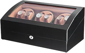Winder Watch Boxes for 13 Automatic Watches, Adjustable Watch Pads for Universal Watch, Built-in LED Lighting GeRRiT supposition singular vas extrinsic Watch 