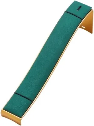 Window Counter Jewelry Storage Ornaments Jewelry Holder Organizer(Green) KEG801302 Jewelry Display Stand Metal Microfiber Bracelet Watch Display Stand Jewelry Display informal Props 
