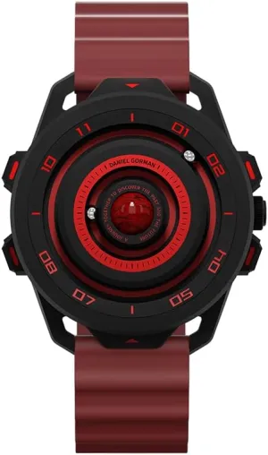 with Black Silicone Strap Copper Case Beads Pointers Planet Design Quartz Watch Men Magnetic Driven Watches draft tablet slat Waterproof Luminous Sport Wristwatch 