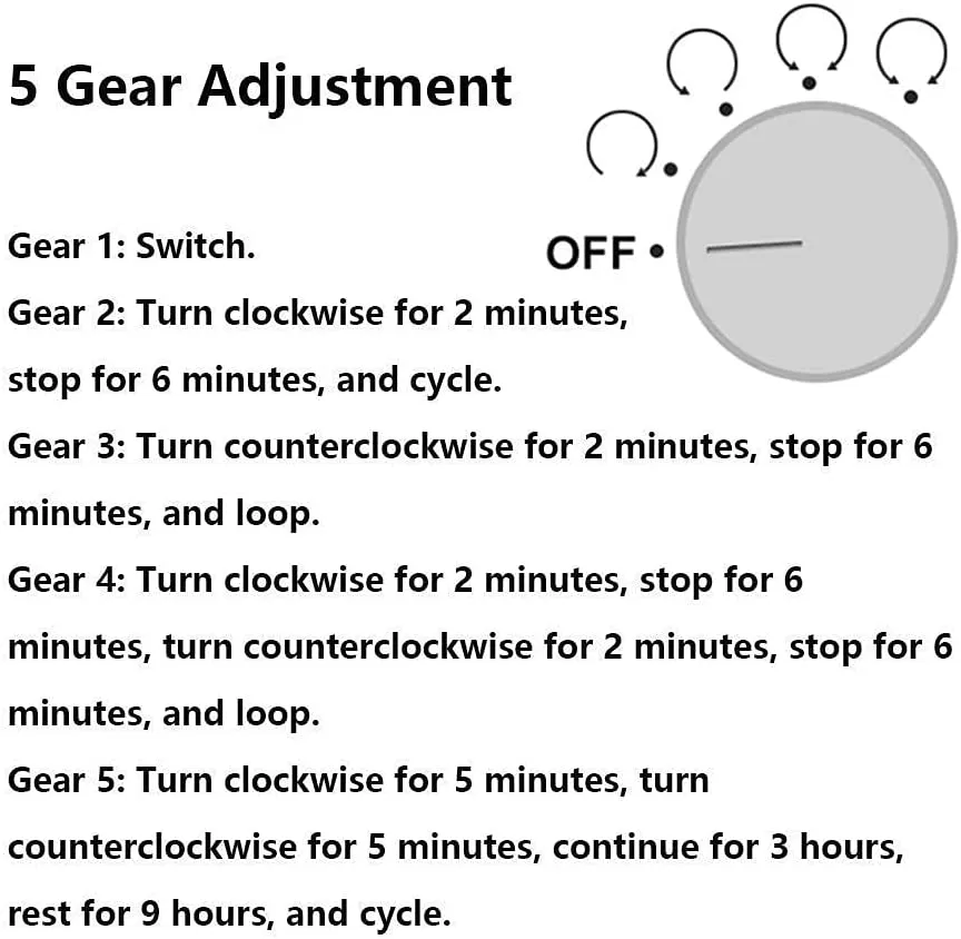 with Blue LED Light Super Quiet Motor (A) Automatic Watch Winder Watch Black Watch diffuses Winder Box for Double Automatic Watches Automatic Winder Case 