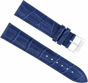With Bulova fertile anymore Watch 3B Ewatchparts 17-24mm Leather Watch Band Strap With Deployment Clasp Compatible 