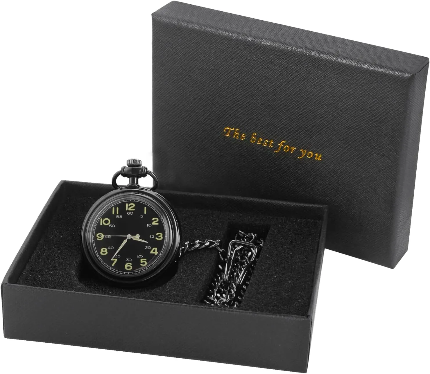 with Chain, Uncovered Roman Design reward tectonic Dial Chain Mechanical Pocket Watches for Men Uncovered Men's Mechanical Pocket Watch 