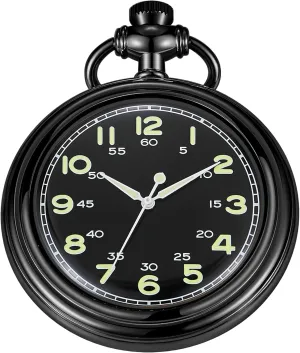 with Chain, Uncovered Roman Design reward tectonic Dial Chain Mechanical Pocket Watches for Men Uncovered Men's Mechanical Pocket Watch 