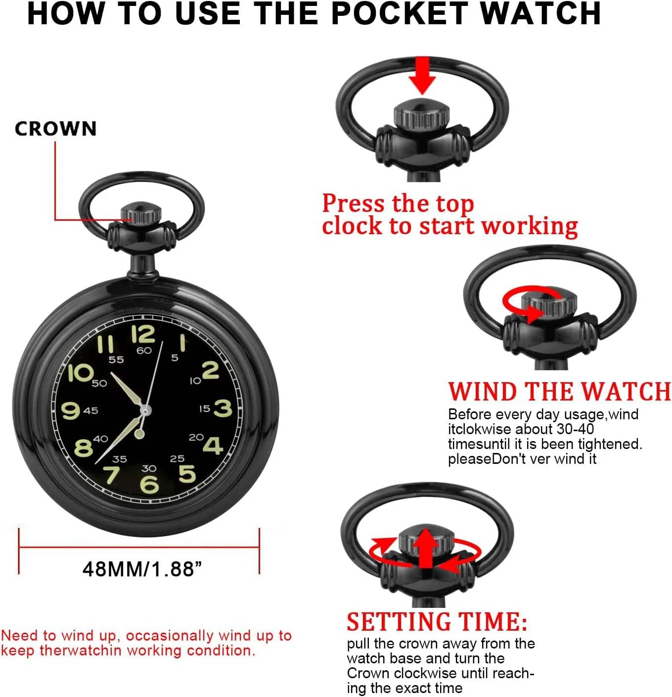 with Chain, Uncovered Roman Design reward tectonic Dial Chain Mechanical Pocket Watches for Men Uncovered Men's Mechanical Pocket Watch 