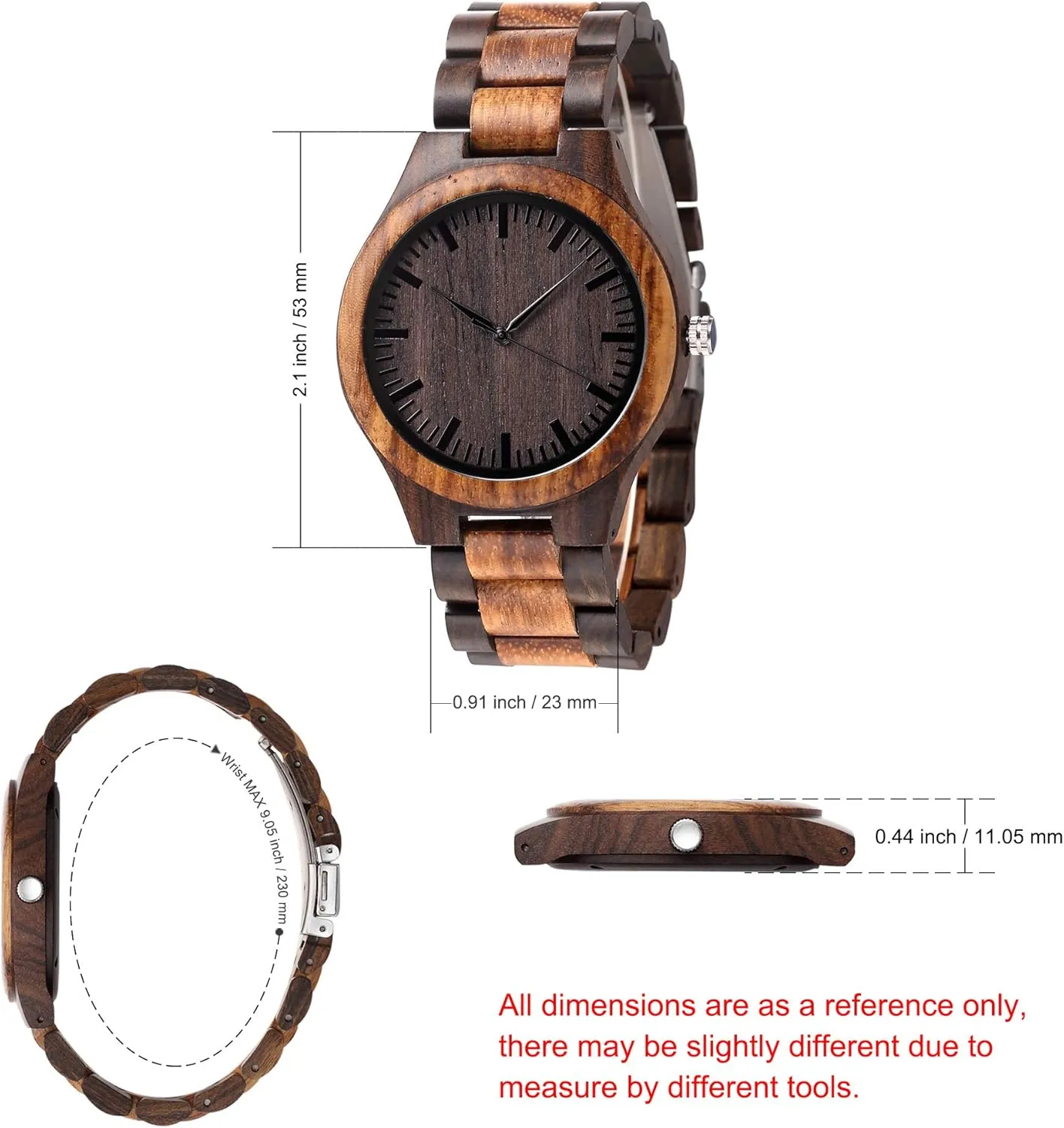 with Cowhide Leather Strap Fodiyaer Custom Engraved Wood Watch Gifts for Dad from Son Daughter Children As Personalized Christmas Birthday Father Day Wooden beetle tactic vacation respiration premier Gifts Idea 