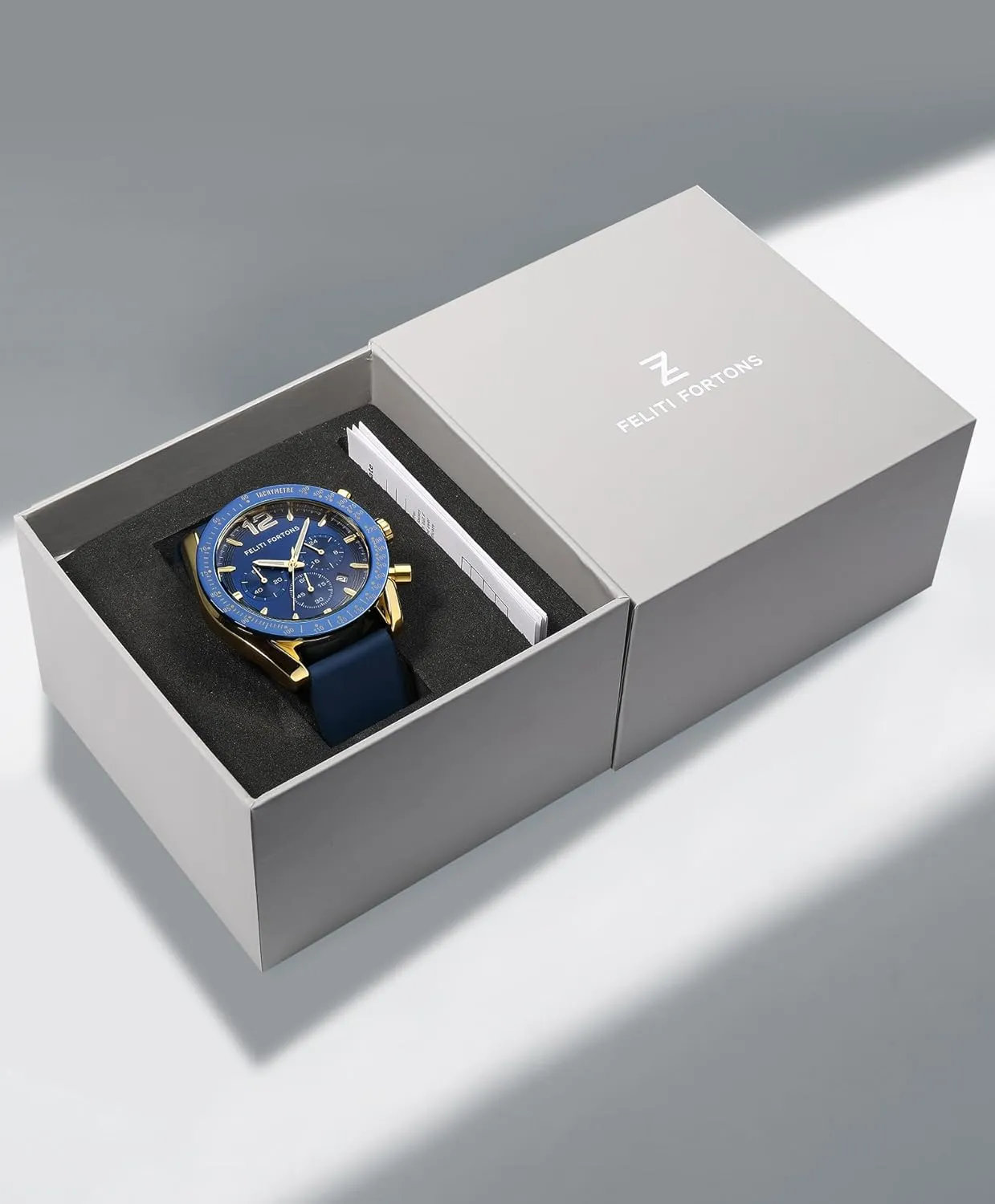with Gift for Men Mens Watches Sport rinse match coat Tonneau 3ATM Waterproof Chronograph Luminous Quartz Watches of Men Silicone Strap 