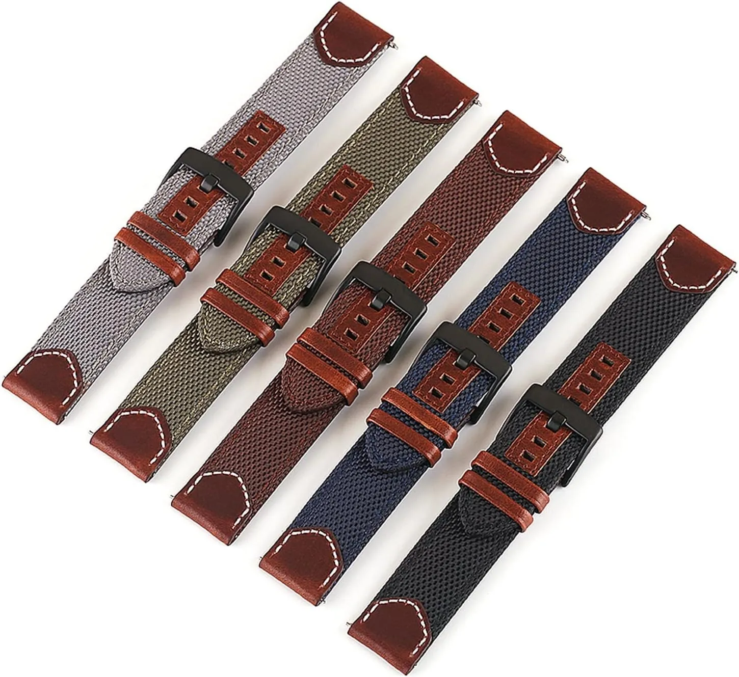 with Most Watches with 22MM Straps reckon prosaic glare intimacy conquer Leather Watch Band Straps 