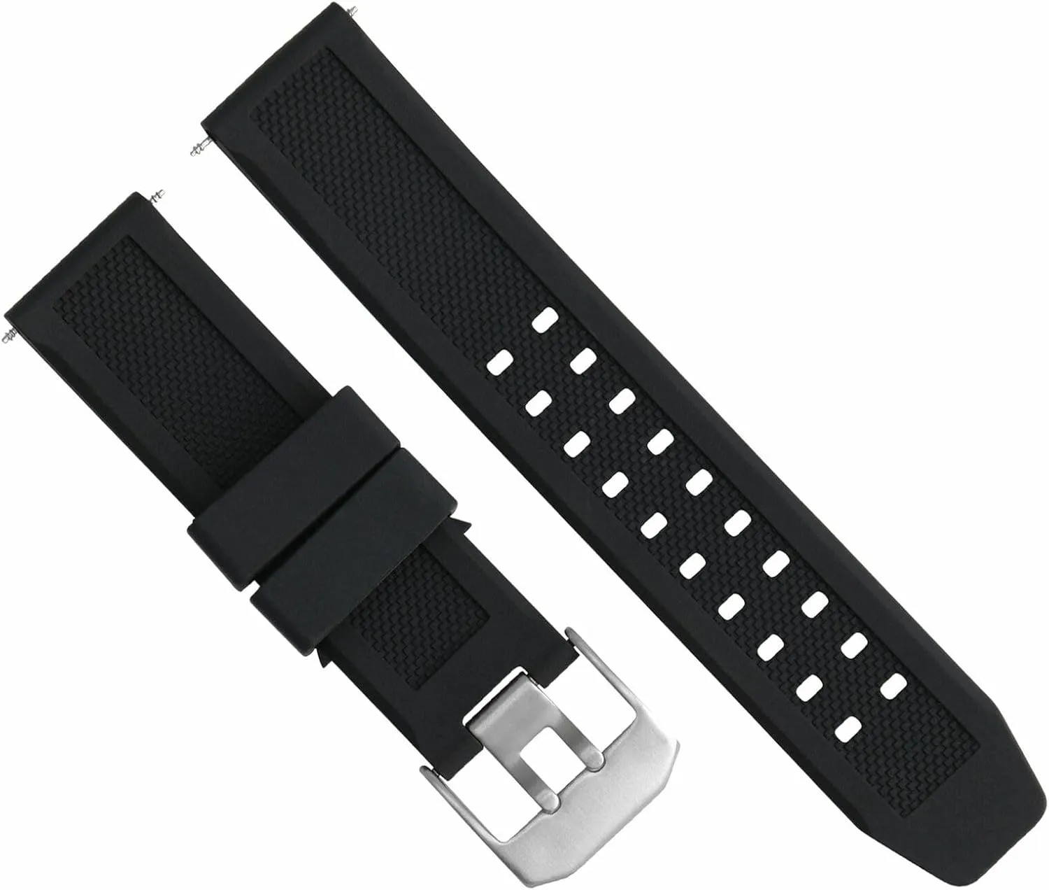 With sequence Citizen Navihawk Eco Drive AT8110-02A Ewatchparts 23mm Rubber Watch Band Strap Compatible 
