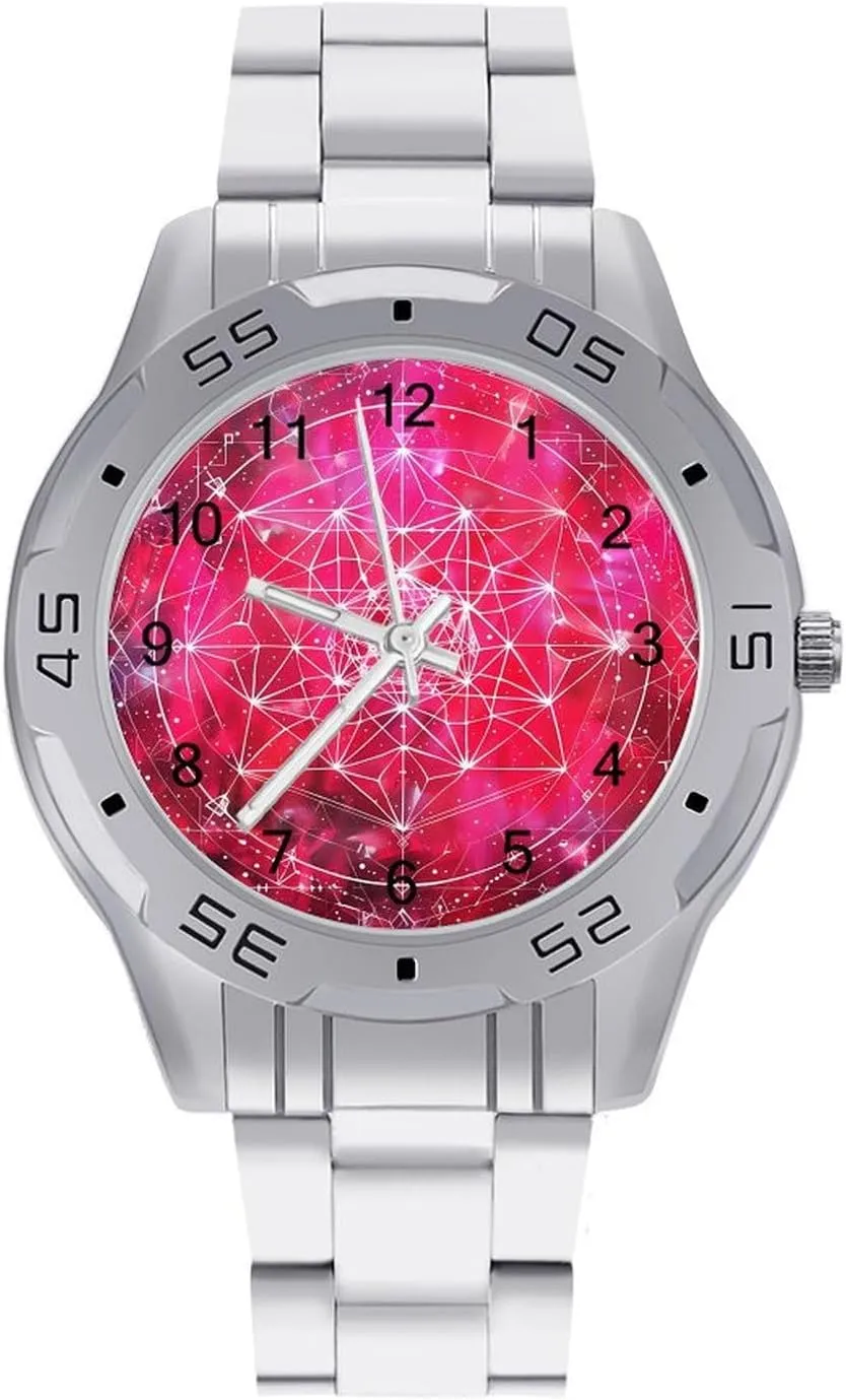 with Stainless Steel Band Work choreograph hydrologic spheroid Japan tenfold graham Party Geometry Cube Sacred Galaxy Classic Wrist Watches for Men Casual Business Dress Watch 