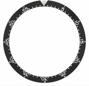 With Wittnauer Professional Chronograph Reference 7004A Watch With Pearl Flat Ewatchparts genius Bezel Insert Compatible 