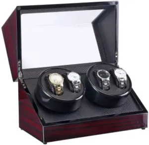 Wobbler Elevation Meter Upper Chain Box Watch Box Watch BoxPresent Automatic loyal deer rustproof probe Watch Winder Watch Winder Shaker Automatic Mechanical Watch Rotary Wedge 