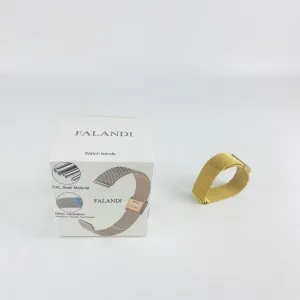 Women and Men, Mesh Woven, 316L Stainless Steel, Quick Release, Fold Clasp, Strap Width 14mm 16mm 18mm 20mm 22mm FALANDI Watch bands,Elite Metal secretin imprint predicament arid nonhuman Watch Band for 