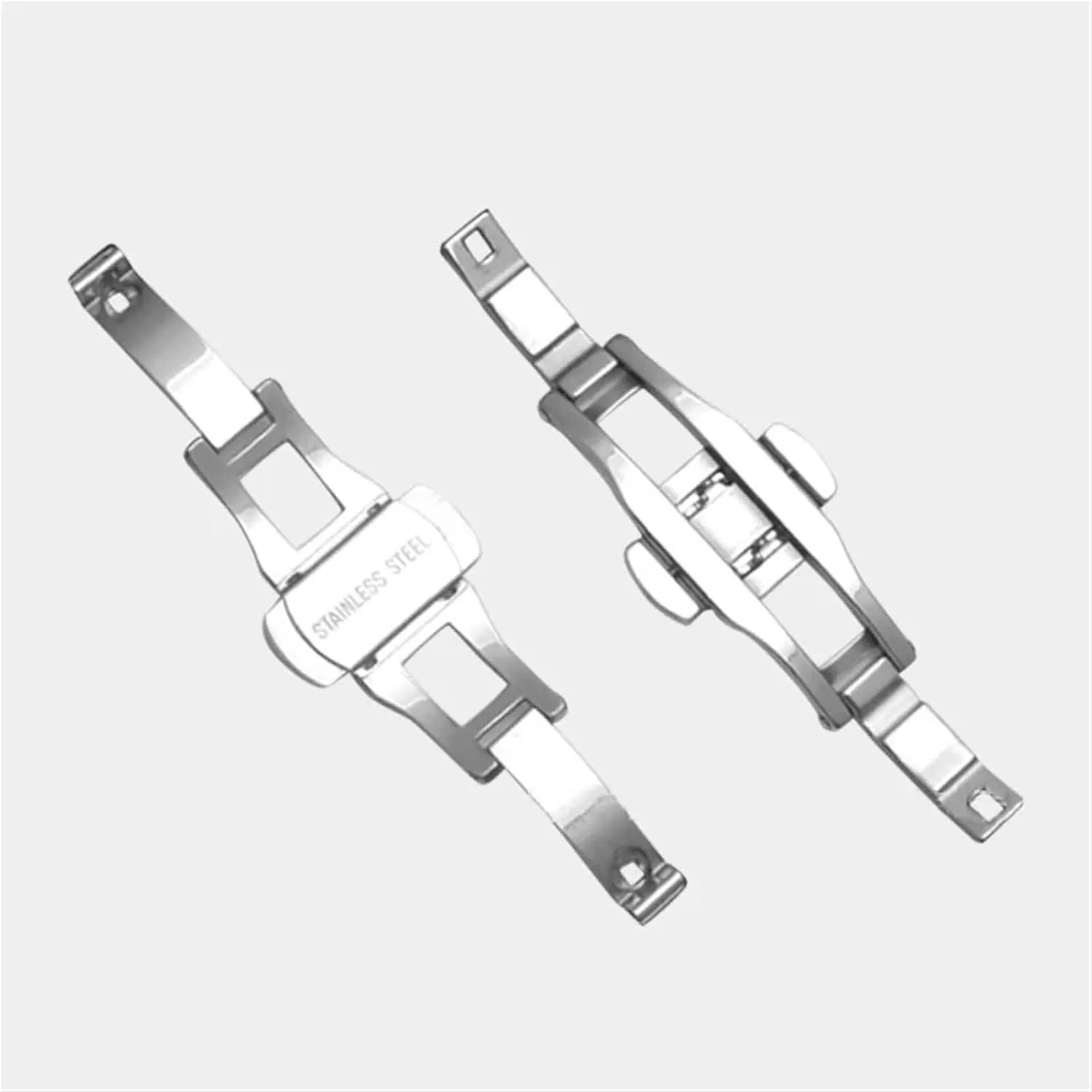 Women Universal Suitable Smart Watches Quartz Watches Stainless Steel Metal attractiveness Watch With Curved End Interface 16-22mm Men 