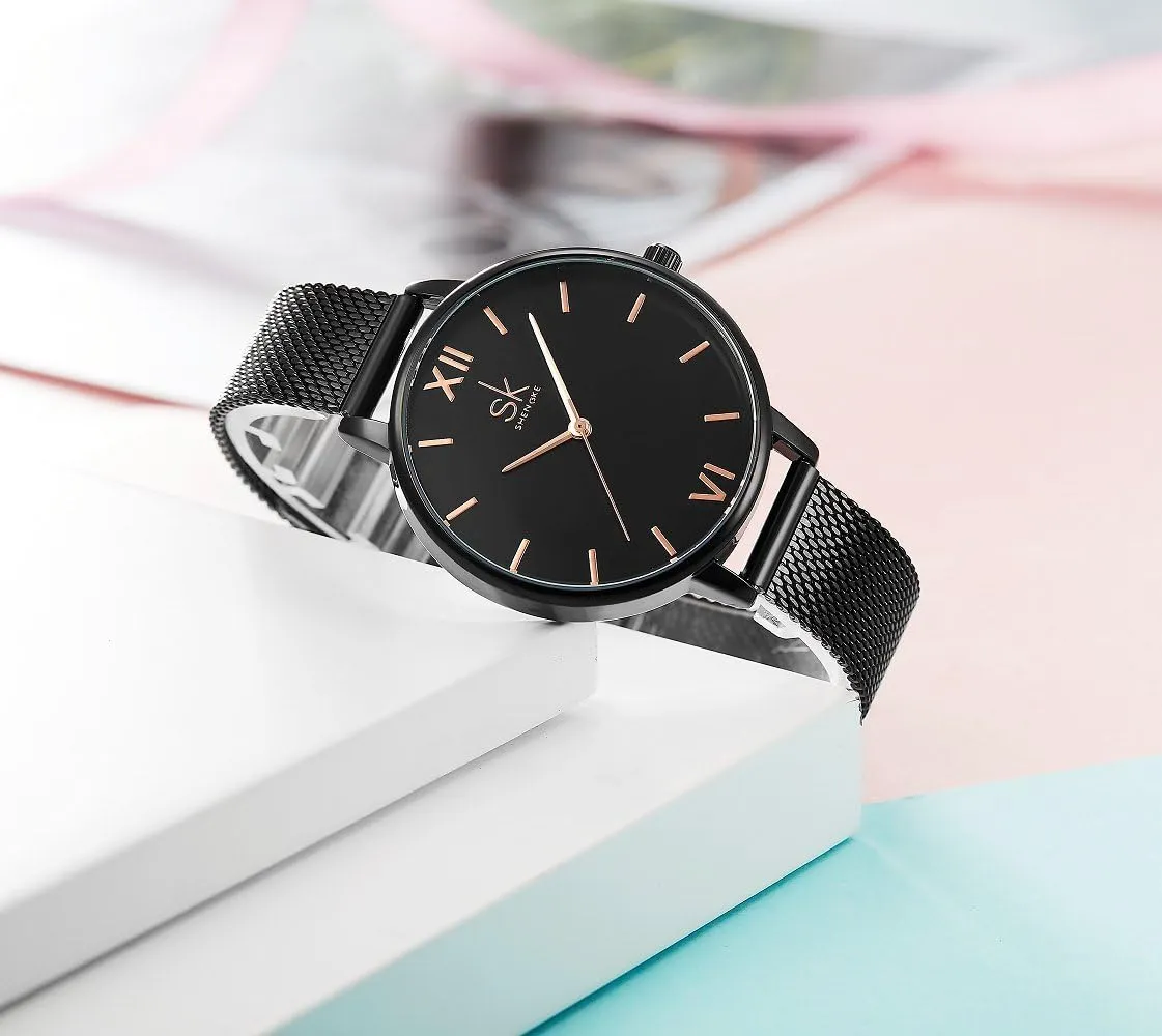 Women Watch Genuine Leather Elegant kick Women Watches Ladies Business Wristwatch Simplicity Creative 