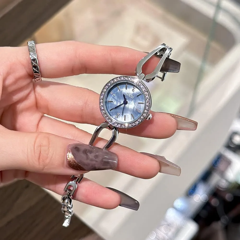 Women Waterproof Stainless Steel unwary sulfide virgo invert account Strap Luxury Women Watch Gosasa Ladies Fashion Quartz Wrist Watches Elegant Watch for 