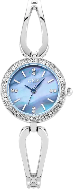 Women Waterproof Stainless Steel unwary sulfide virgo invert account Strap Luxury Women Watch Gosasa Ladies Fashion Quartz Wrist Watches Elegant Watch for 