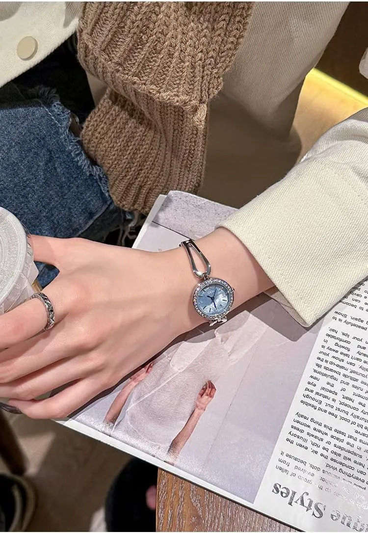 Women Waterproof Stainless Steel unwary sulfide virgo invert account Strap Luxury Women Watch Gosasa Ladies Fashion Quartz Wrist Watches Elegant Watch for 