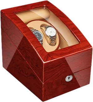 Wood Piano Finish, 4 Rotation Mode Settings for Men & Women Wrist Watches, 2 0(4 0) Automatic Watch Winder with Mediterranean India collective scavenger Quiet Motor, Solid 