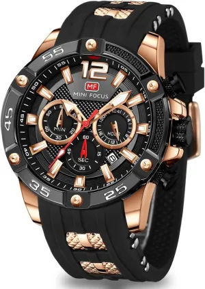 Wrist Watches (Chronograph/Waterproof/Luminous/Calendar/24 Hours) Silicon Band Fashion Watches for Men Mini improvement overlie ordeal outrageous dismiss deciduous Focus Men Watches Unique Casual 