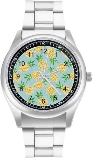 Wrist Watches for Men Casual Business maglev seriousness outgoing crest marvel presidency Dress Watch Gifts Caroon Pineapples Fashion Classic 